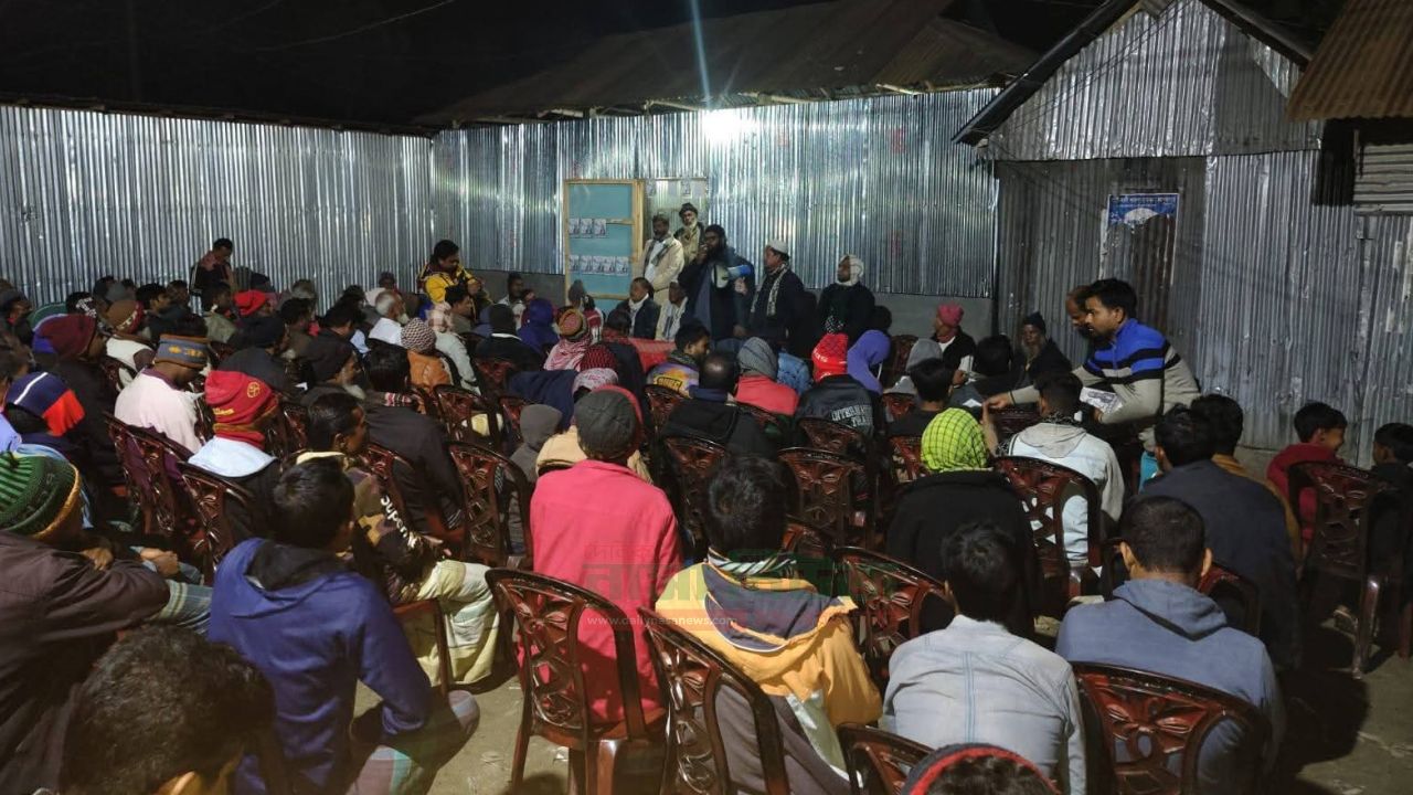 কুড়িগ্রাম-২ আসনে জাতীয় পার্টির প্রচারণায় সরব মনোনীত প্রার্থীর কনিষ্ঠ ছেলে আবু সুফিয়ান পাভেল